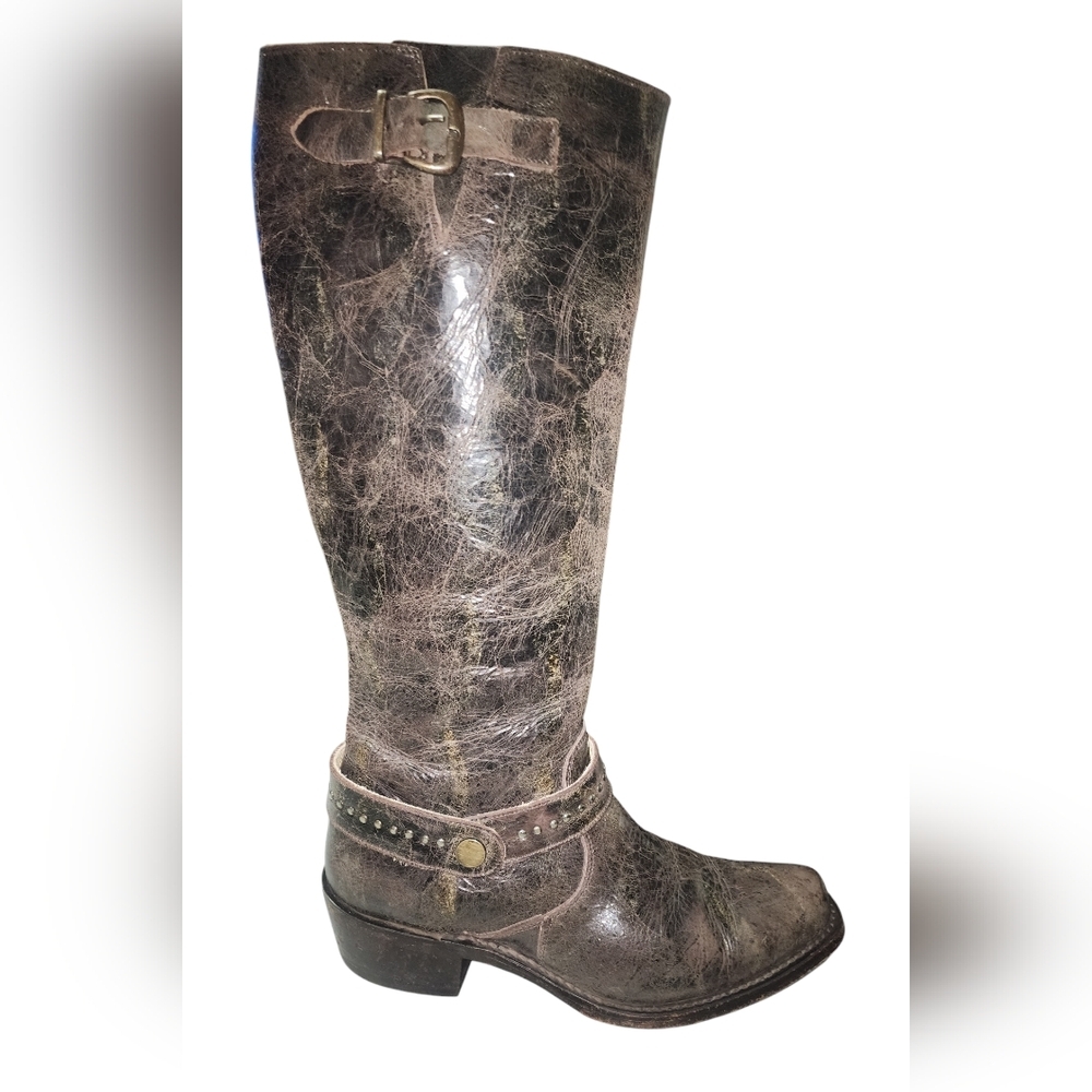 Double H (DH5221) Women’s Sonora Distressed Leather Boots, Women's 7.5​ - Picture 8 of 11